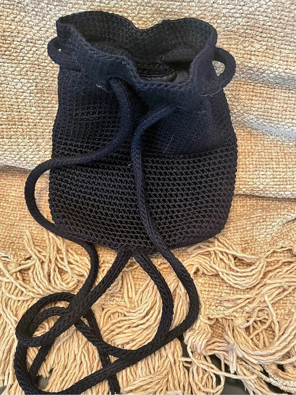 VLS Black Mini Drawstring Bag - Picture 3 of 5